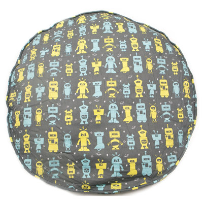 Molly Mutt Mr. Roboto Round Dog Duvet