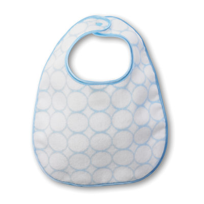 Swaddle Designs Baby Blue Bib Set