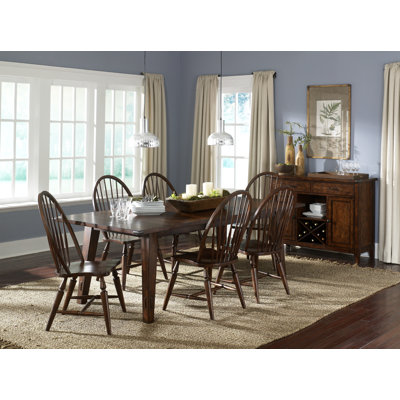 Liberty Furniture Cabin Fever Formal 7 Piece Dining Set