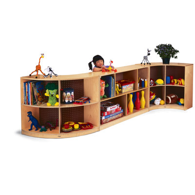 Whitney Brothers Pegback Back Curve-In Cabinet