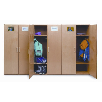 Whitney Brothers Preschool Two Unit Coat Locker