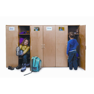 Whitney Brothers Preschool Two Unit Coat Locker