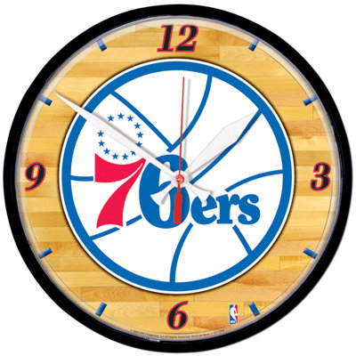 Wincraft, Inc. NBA 12.75" Round Clock - Minnesota Timberwolves
