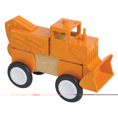 Guidecraft Block Mates Construction Vehicles