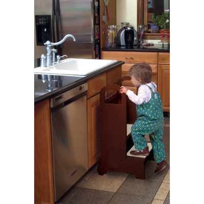 Guidecraft High Rise Step Up in Espresso