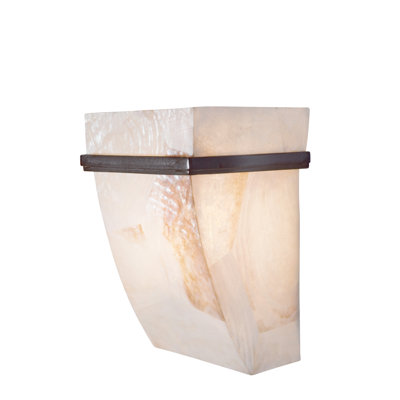Varaluz Sustainable Shell Big Sconce - One Light