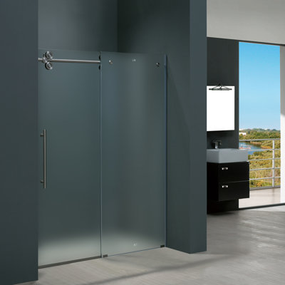 Vigo Frameless Sliding Shower Door