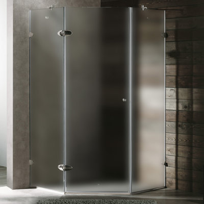 Vigo Neo-Angle Door Frameless Shower Enclosure