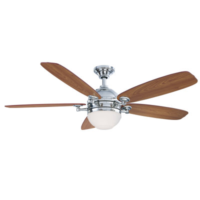 Fanimation 52" Akira 5 Blade Ceiling Fan with Remote
