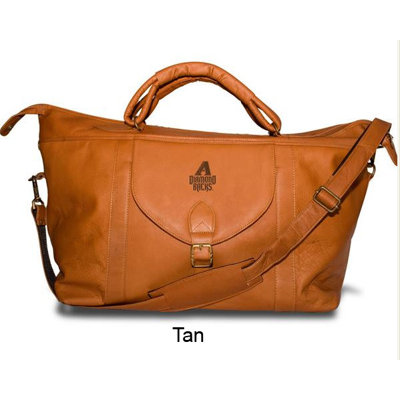 Pangea Brands MLB 25" Leather Top Zip Travel Duffel