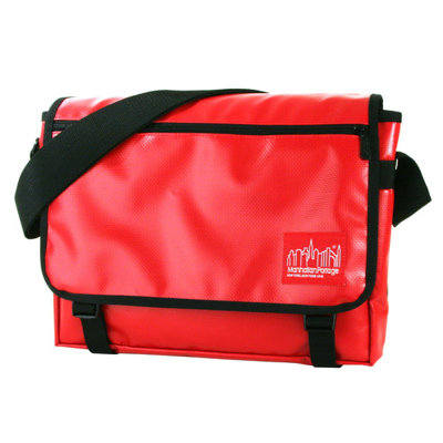 Manhattan Portage Vinyl Europa Messenger Bag