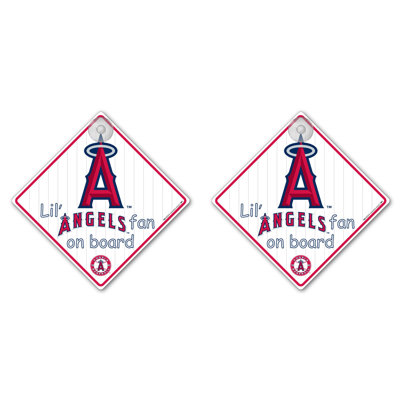 Team Pro-Mark MLB Lil Fan on Board Sign (Set of 2)