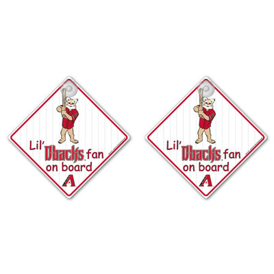 Team Pro-Mark MLB Lil Fan on Board Sign (Set of 2)