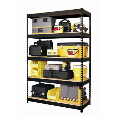 CommClad Iron Horse Rivet 72" H x 48" W Five Shelf Shelving Unit