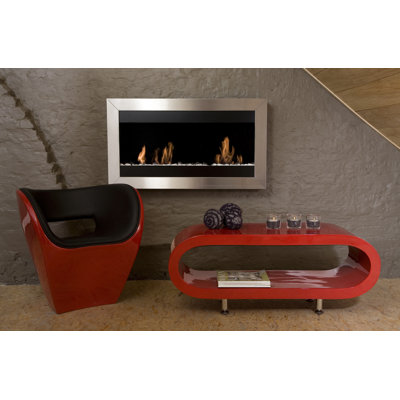 Bio-Blaze Square I Ethanol Fuel Fireplace
