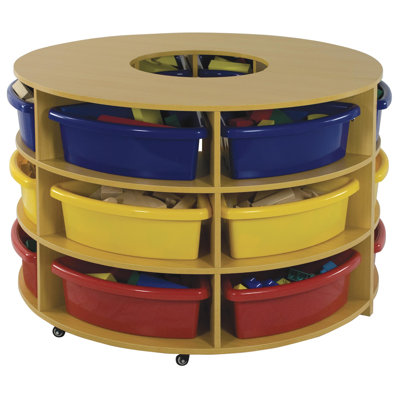 ECR4kids Two Piece Curved High Storage Center