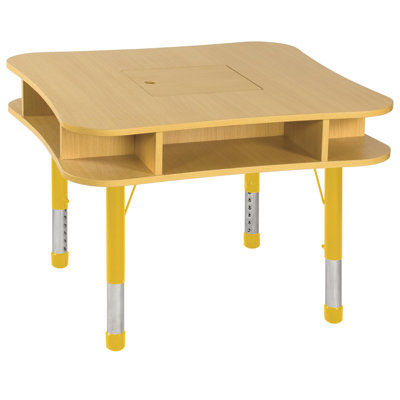 ECR4kids 36" Media Center Table in Maple