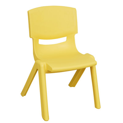 ECR4kids 12" Polypropylene Classroom Stackable Chair