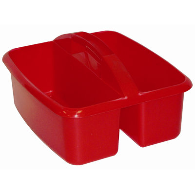 ECR4kids Two Compartment Large Plastic Art Caddy