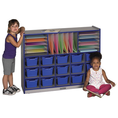 ECR4kids Multi-Section Laminate Storage Unit