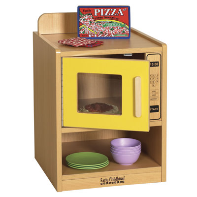 ECR4kids Colorful Essentials Play Microwave Oven