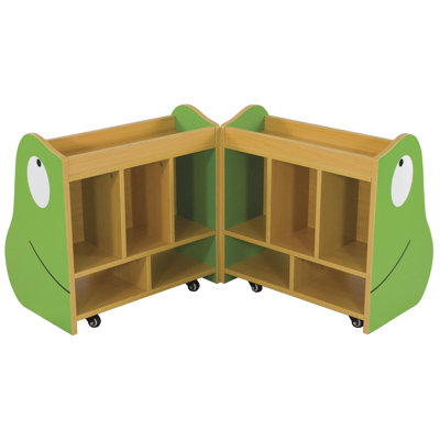 ECR4kids Frog Mobile Book Storage (2-Piece)