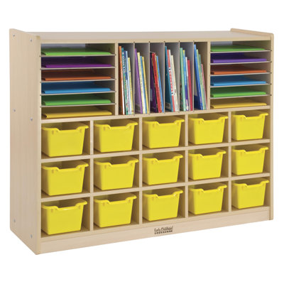 ECR4kids Multi Section Laminate Storage Unit
