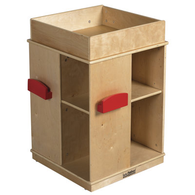 ECR4kids Square Book Display - Birch