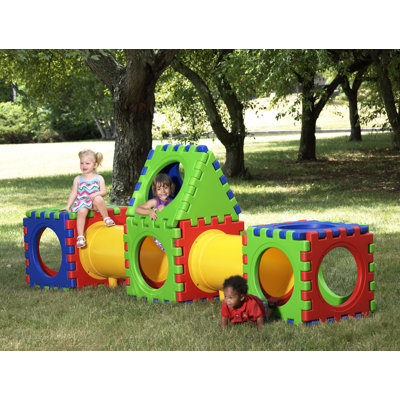 ECR4kids Twenty three Piece Tunnel Cube Play