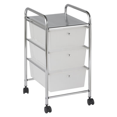 ECR4kids 3-Drawer Rolling Organizer