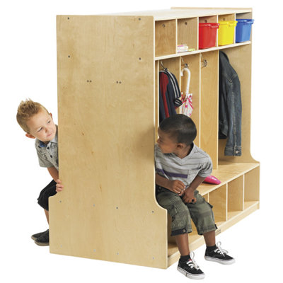 ECR4kids 10 Section Double Sided Coat Locker