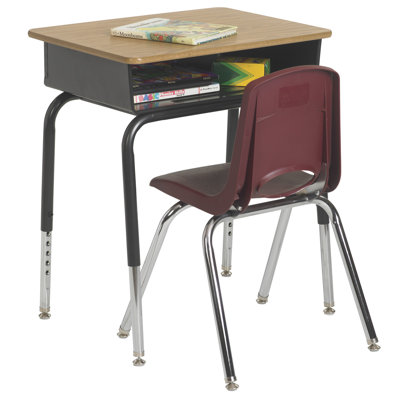 ECR4kids Laminate Open Front Desk