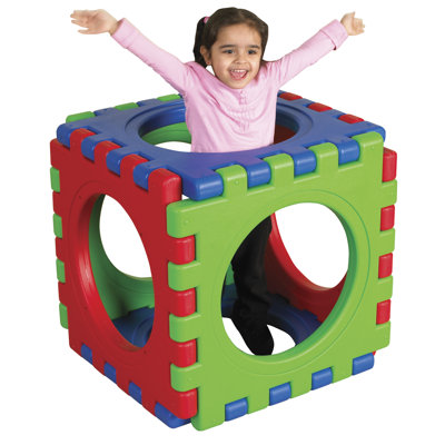 ECR4kids 6 Pieces Tunnel and Cube Set