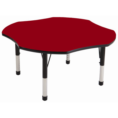 ECR4kids 48" Clover Adjustable Activity Table