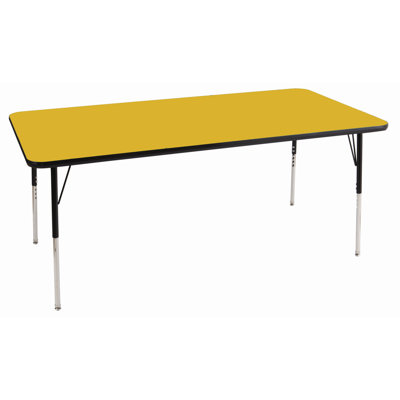 ECR4kids 36" x 72" Rectangular Adjustable Activity Table