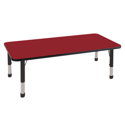 ECR4kids 30" x 60" Rectangular Adjustable Activity Table