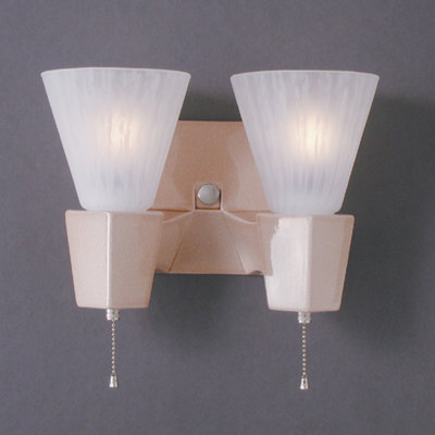 Euro Classics Geo Rectangular Double-Arm Wall Sconce