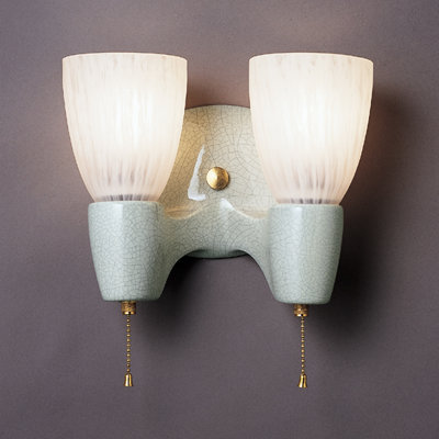 Euro Classics Ovalesque Double-Arm Wall Sconce