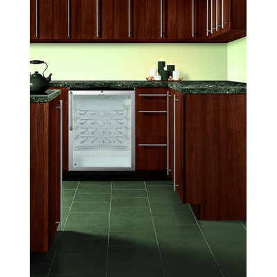 Summit Appliance Wine Cellar with Hidden Evaporator in Black