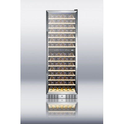 Summit Appliance 157 Bottle Dual Zone Wine Cellar