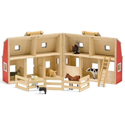 Melissa and Doug Fold and Go Mini Barn