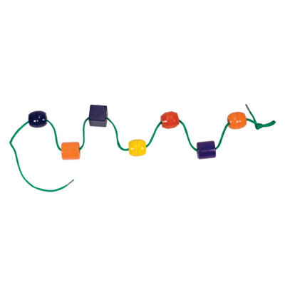 Melissa and Doug Lacing Beads in a Box Craft Set