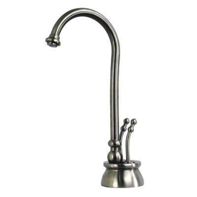 Docalorah Two Handle Single Hole Instant Hot / Cold Water Dispenser Faucet