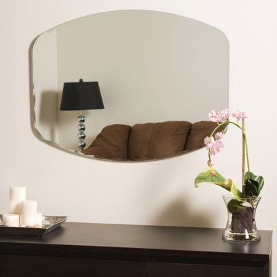 Decor Wonderland Frameless Freddie Wall Mirror