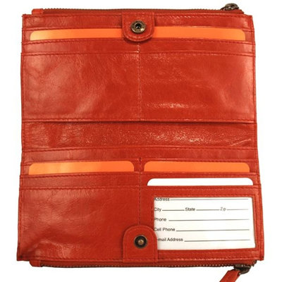 Latico Leathers Mimi in Memphis Agnes Clutch Organizer Wallet