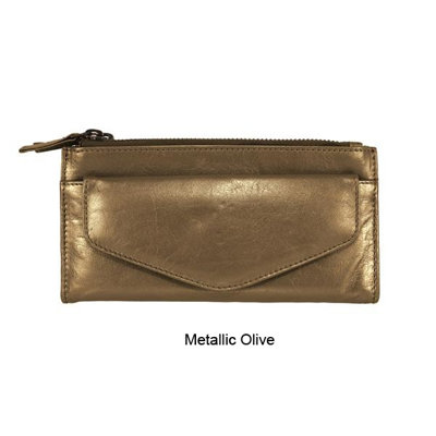 Latico Leathers Mimi in Memphis Agnes Clutch Organizer Wallet
