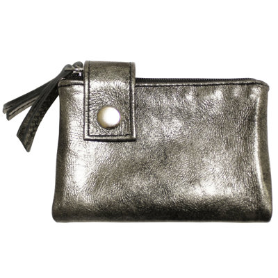 Latico Leathers Art Yasmine Medium Double Zip Wallet