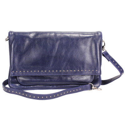 Latico Leathers Lafayette LargeMimi Foldover Crossbody/Shoulderbag