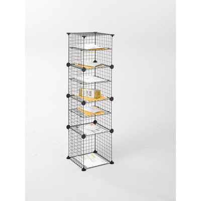 Safco Wire Cubes in Black