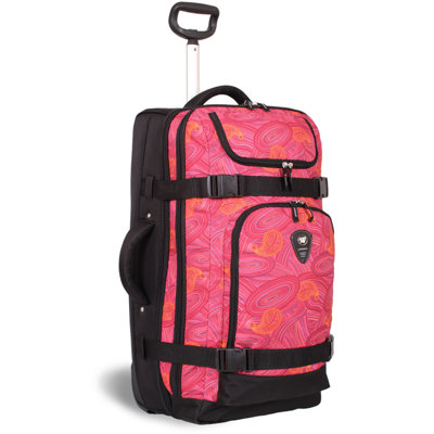 J World 20" Vine Multi-Compartment 2-Wheeled Carry-On Duffel
